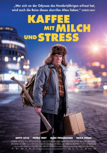 stream Kaffee mit Milch und Stress